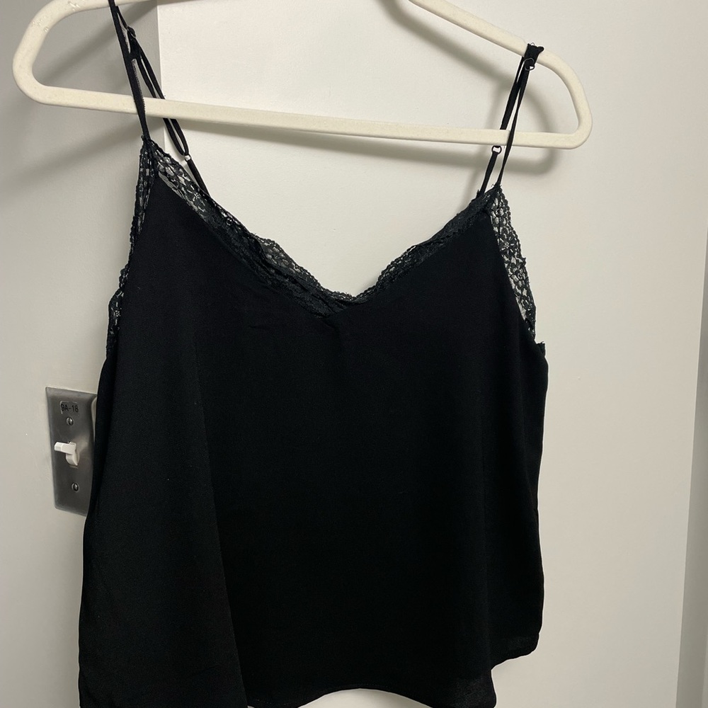 Chic Black Lace Camisole